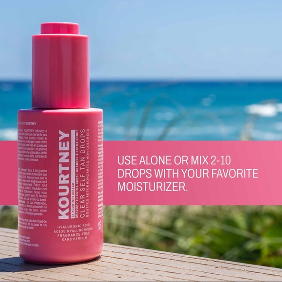 Celebrity Clear Self Tan Hyaluronic Acid Drops Fragrance Free DHA Cruelty Free - Picture 2 of 6